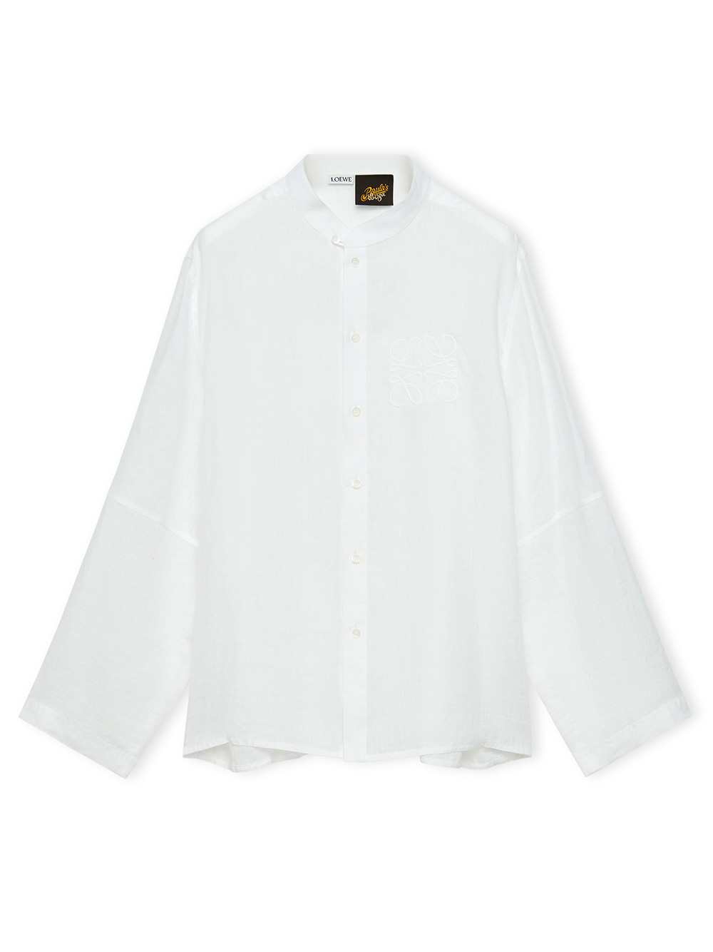 LOEWE PAULA'S IBIZA - Anagram Mandarin Collar Shirt