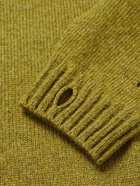 KAPITAL - Intarsia Wool Sweater - Green