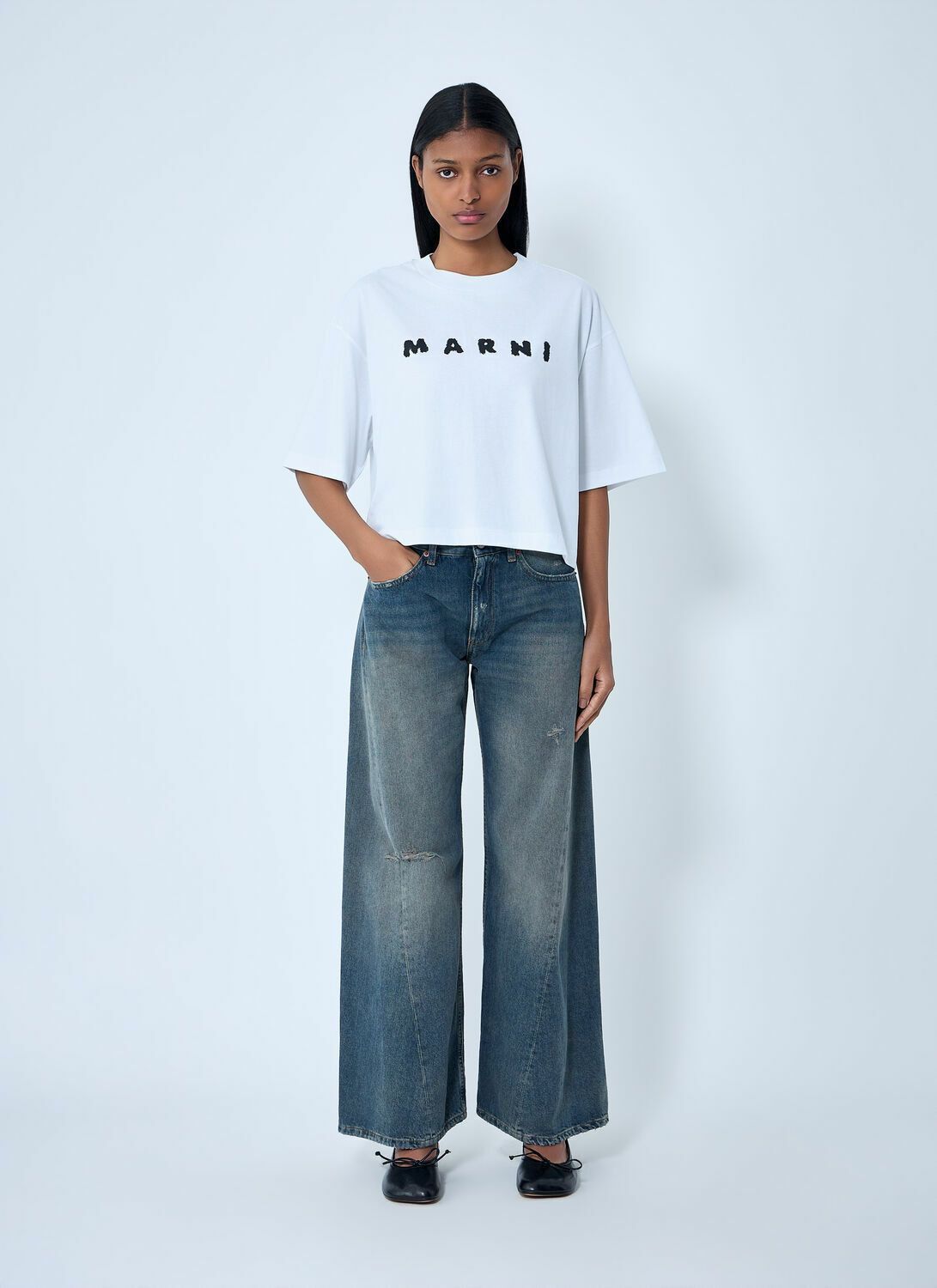 Marni Logo Motif T-Shirt