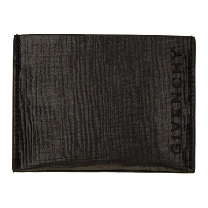 Photo: Givenchy Black Coated Card Holder