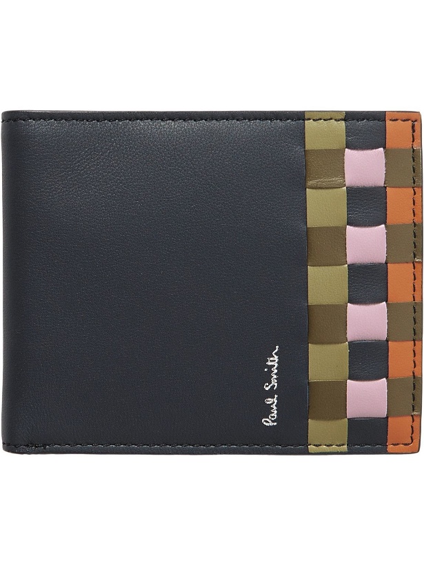 Photo: Paul Smith - Checked Leather Billfold Wallet