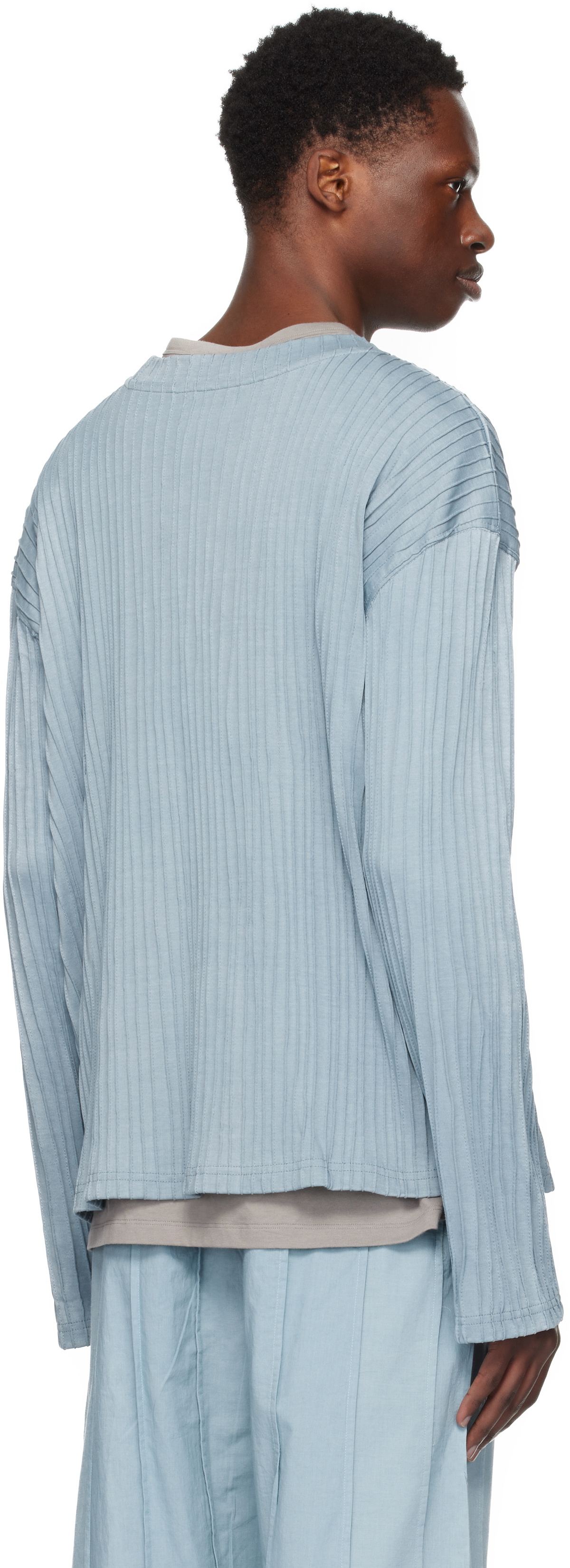 Tondolo Blue Gilled T-shirt