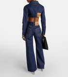 Jean Paul Gaultier High-rise wide-leg jeans