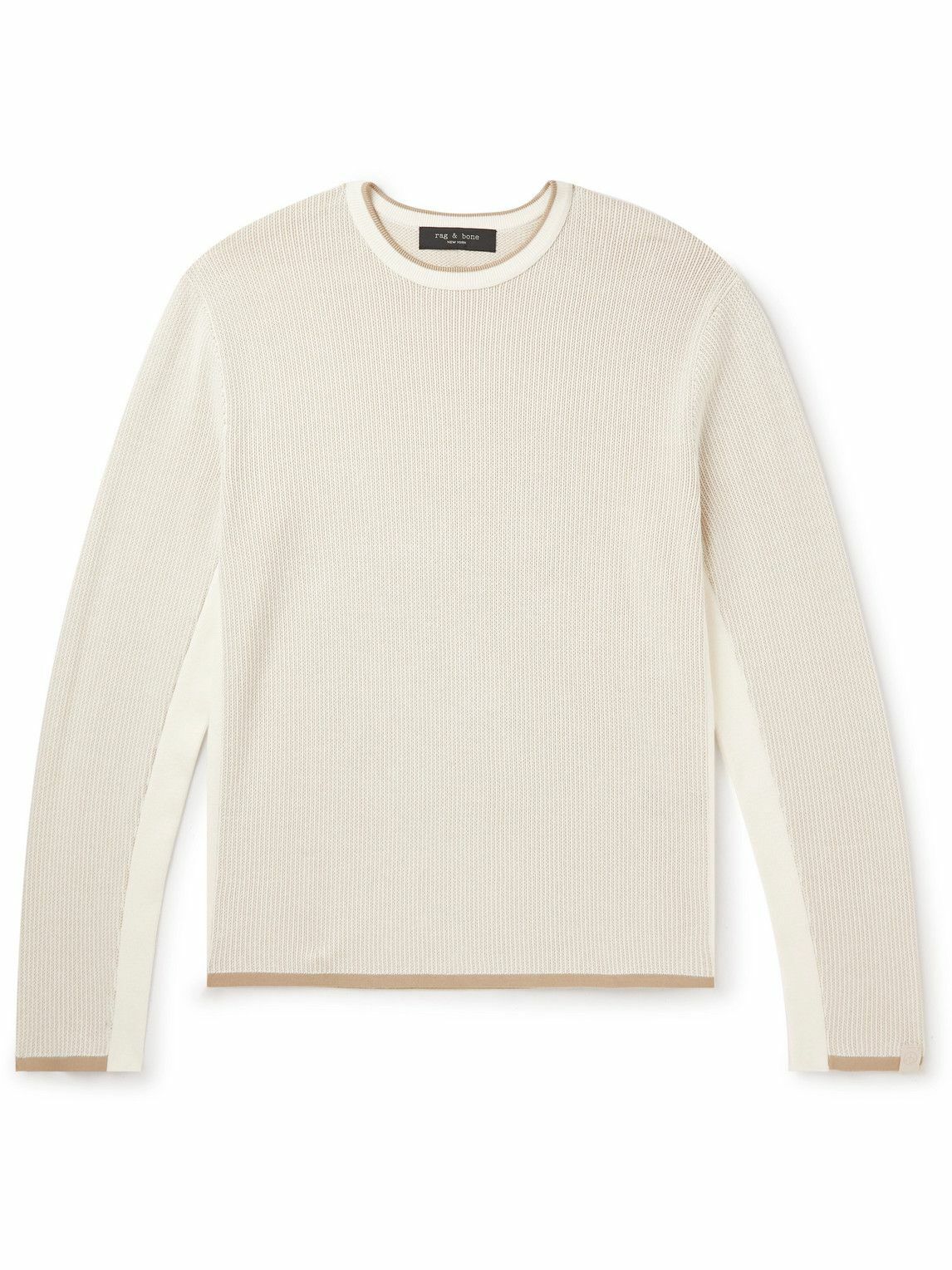 Rag & Bone - Cotton-Blend Sweater - Neutrals Rag and Bone