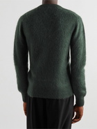 TOM FORD - Wool, Mohair and Silk-Blend Sweater - Green