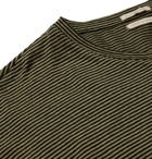 Massimo Alba - Striped Cotton and Linen-Blend T-Shirt - Green
