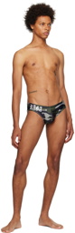 Raga Malak Khaki Camo Swim Briefs