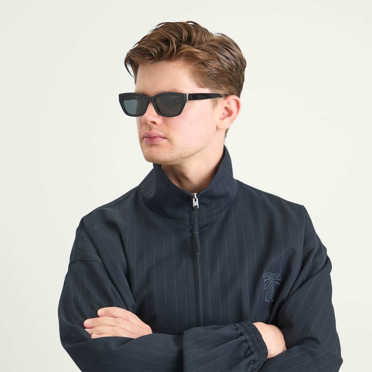 Saint Laurent Sunglasses Saint Laurent SL M153 Sunglasses in Black 