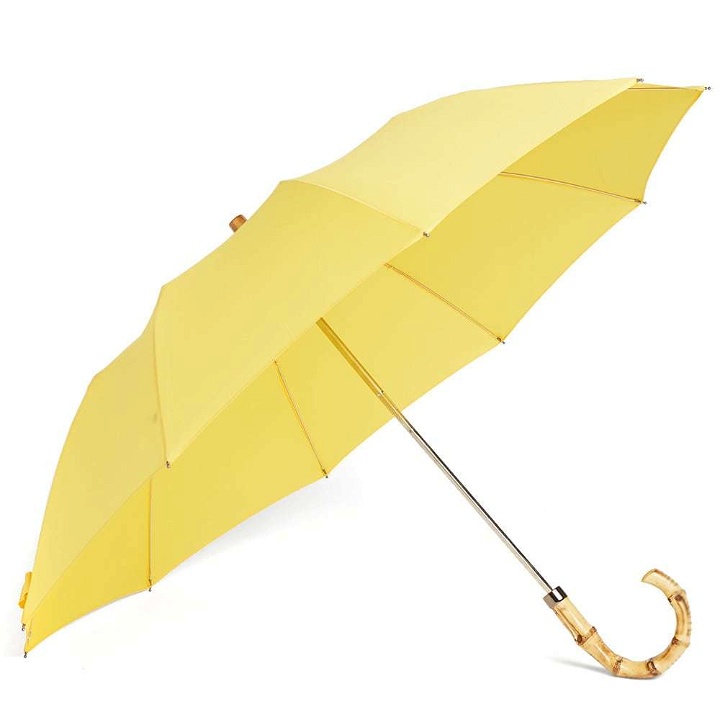 Photo: London Undercover Whangee Telescopic Umbrella Yellow