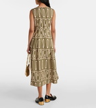 'S Max Mara Andreis printed cotton poplin midi dress