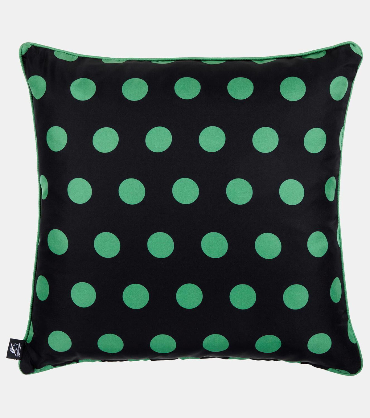 Fornasetti High Fidelity printed silk cushion