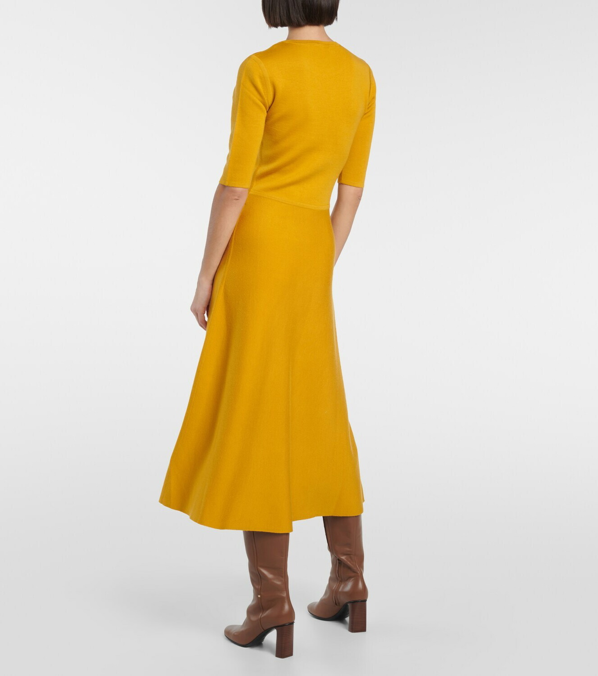 Gabriela Hearst Seymore wool, cashmere, and silk dress Gabriela Hearst