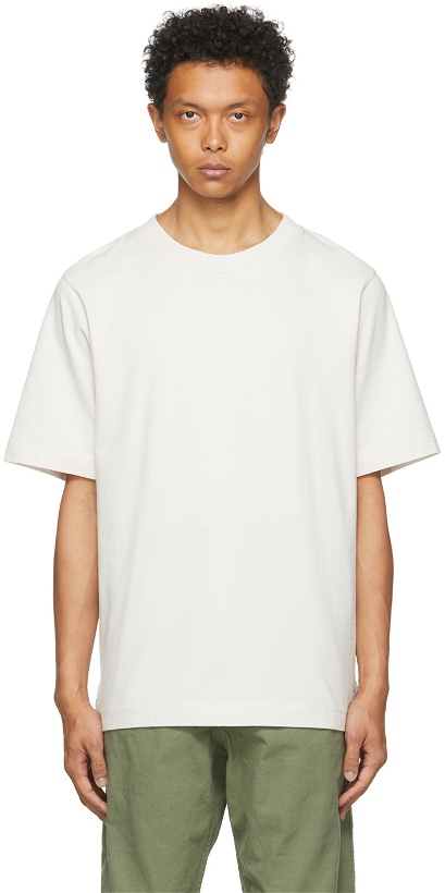 Photo: MHL by Margaret Howell Off-White Organic Cotton T-Shirt