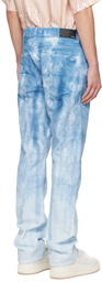 AMIRI Blue Tie-Dye Jeans