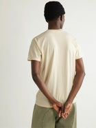 Manresa - Garment-Dyed Printed Cotton-Jersey T-Shirt - Neutrals