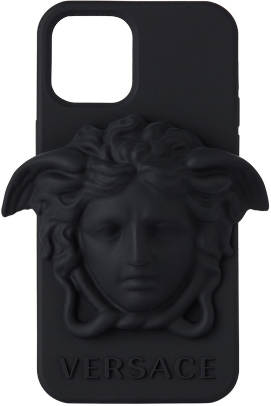 Photo: Versace Black 'La Medusa' iPhone 12/12 Pro Case