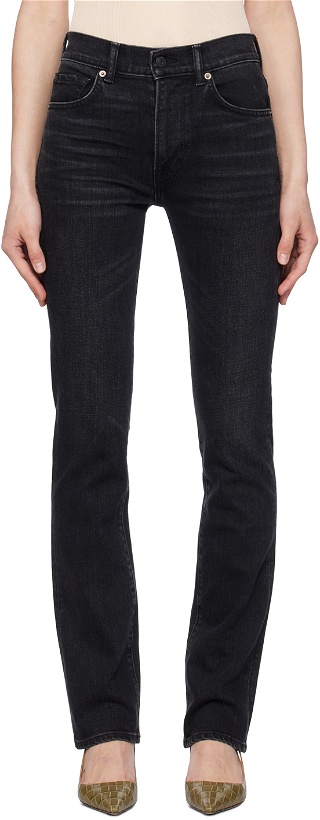 Photo: TOM FORD Black Straight Jeans