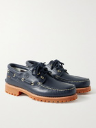 Timberland - Aimé Leon Dore 3-Eye Lug Leather Boat Shoes - Blue