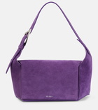 The Attico 7/7 suede shoulder bag