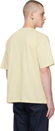 AURALEE Off-White Crewneck T-Shirt