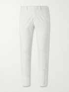 Boglioli - Tapered Cotton-Blend Trousers - Neutrals