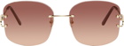 Cartier Gold C de Cartier Sunglasses