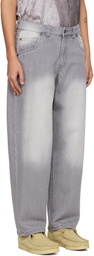 Dime Gray Classic Baggy Jeans