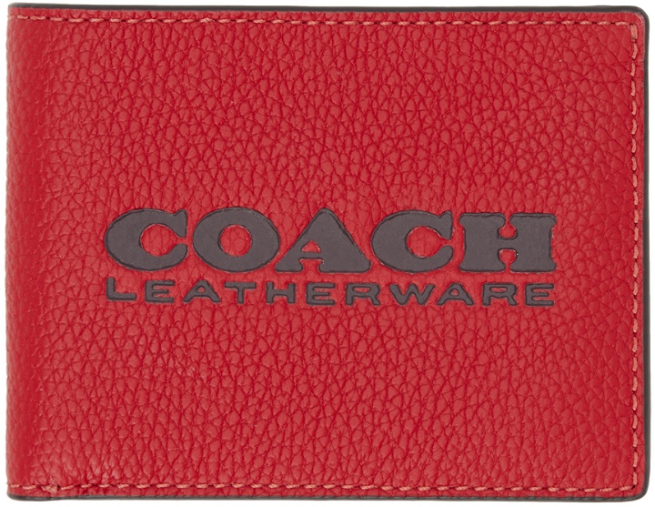 Photo: Coach 1941 Red Pebble Wallet