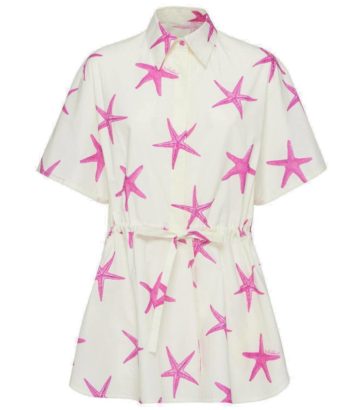 Photo: Valentino Printed cotton minidress