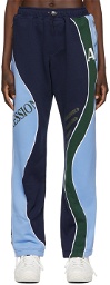 Ahluwalia Blue & Green Femi Track Lounge Pants