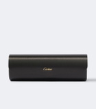 Cartier Eyewear Collection Signature C rectangular sunglasses