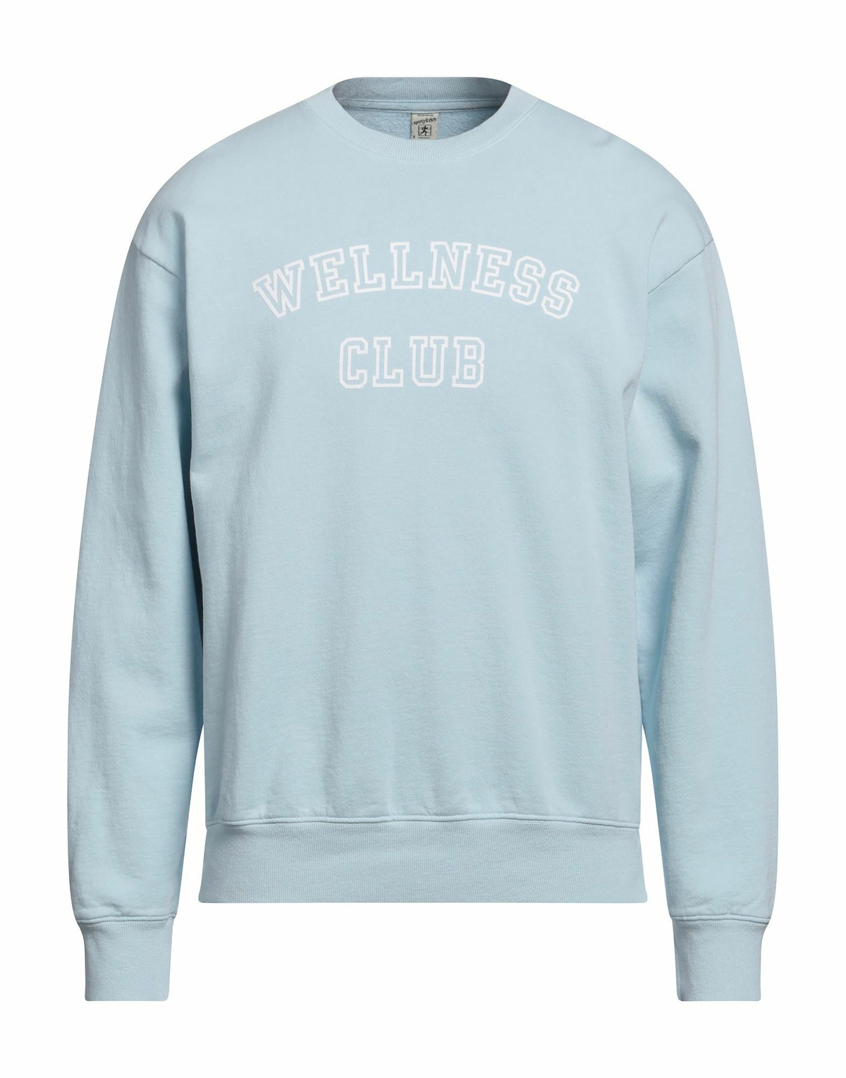 Sporty & Rich Mens Sweatshirt Sky in Blue