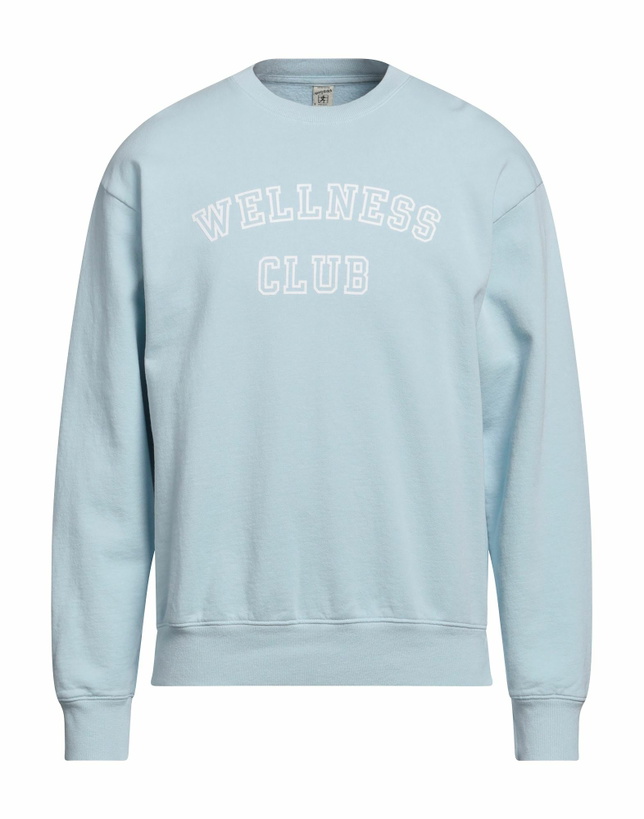 Photo: Sporty & Rich Mens Sweatshirt Sky in Blue