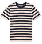 Howlin' - Striped Cotton-Jersey T-Shirt - Navy