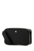 Montblanc Black Leather Crossbody Bag