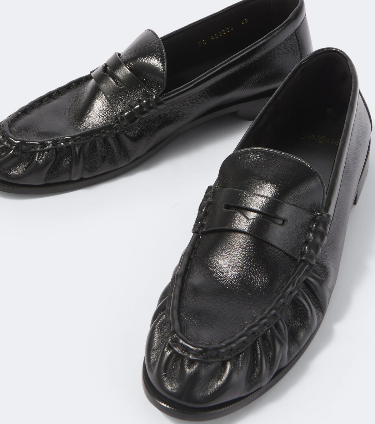 Saint Laurent Le Loafer Supple leather penny loafers
