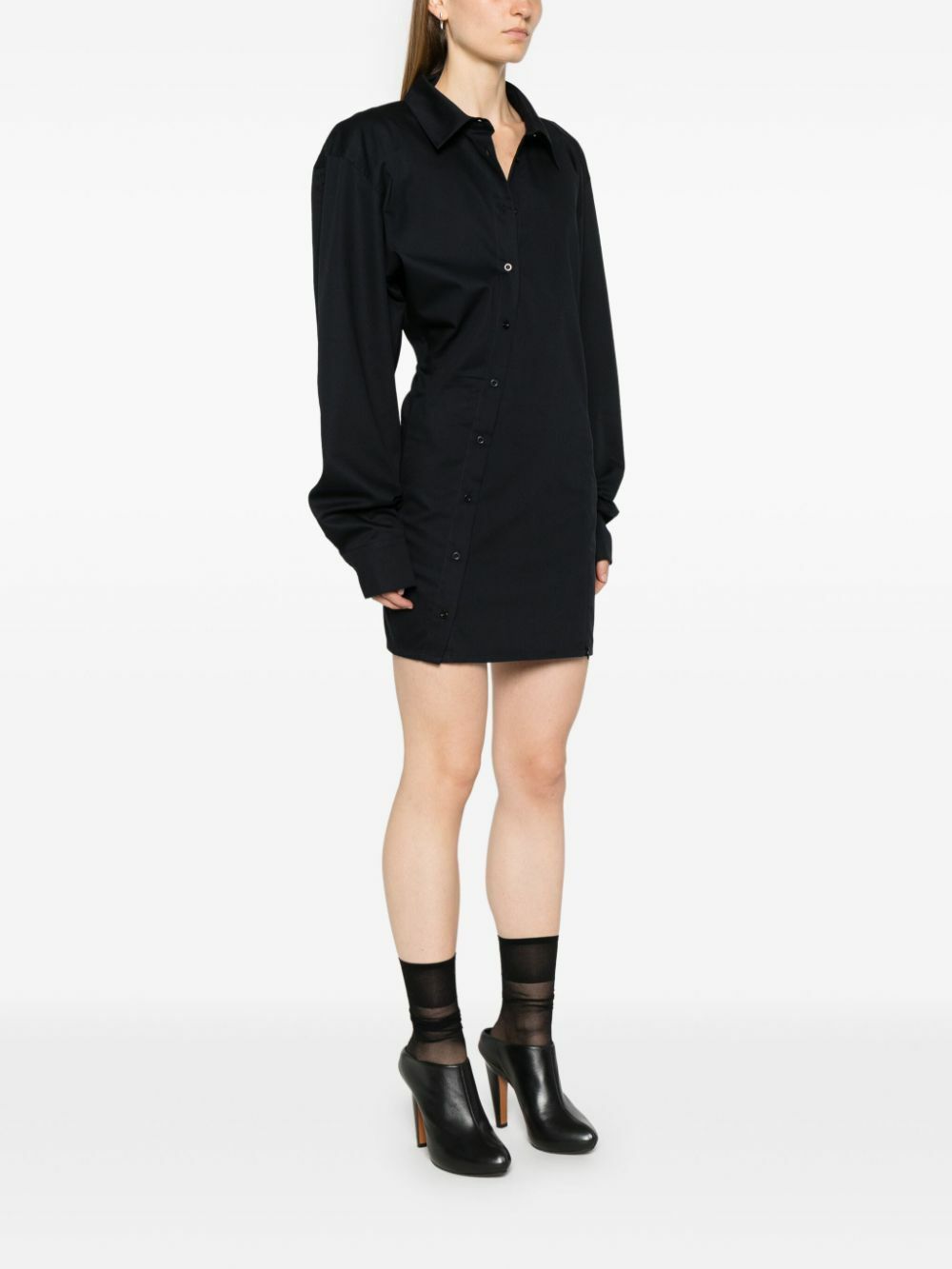 Jade Cropper Asymmetric Shirt Dress
