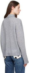 Caro Editions Gray Agnes Turtleneck