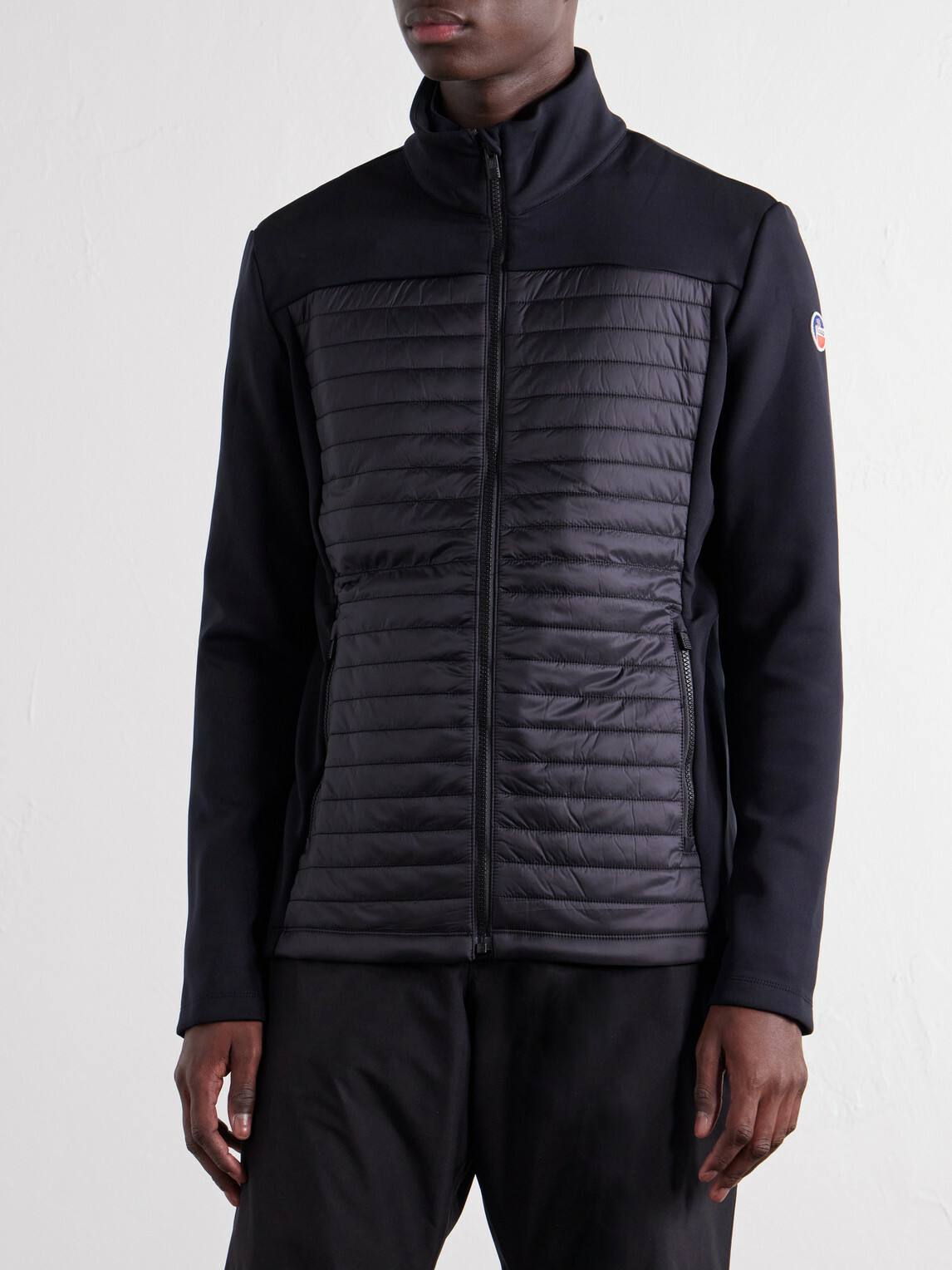 Fusalp - Aspon II Logo-Appliquéd Padded Stretch-Jersey Quilted Shell Ski Mid-Layer - Black