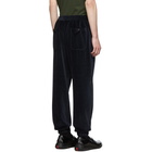 Etro Blue Velour Lounge Trousers