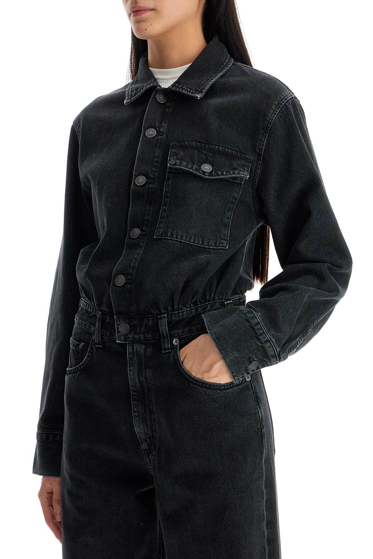 値下げ❣️ollkyotoJane Black Denim Jumpsuit 値下げ❣️ollkyotoJane Black Denim Jumpsuit 値下げ❣️ollkyotoJane