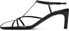 Jil Sander Black Cage Heeled Sandals