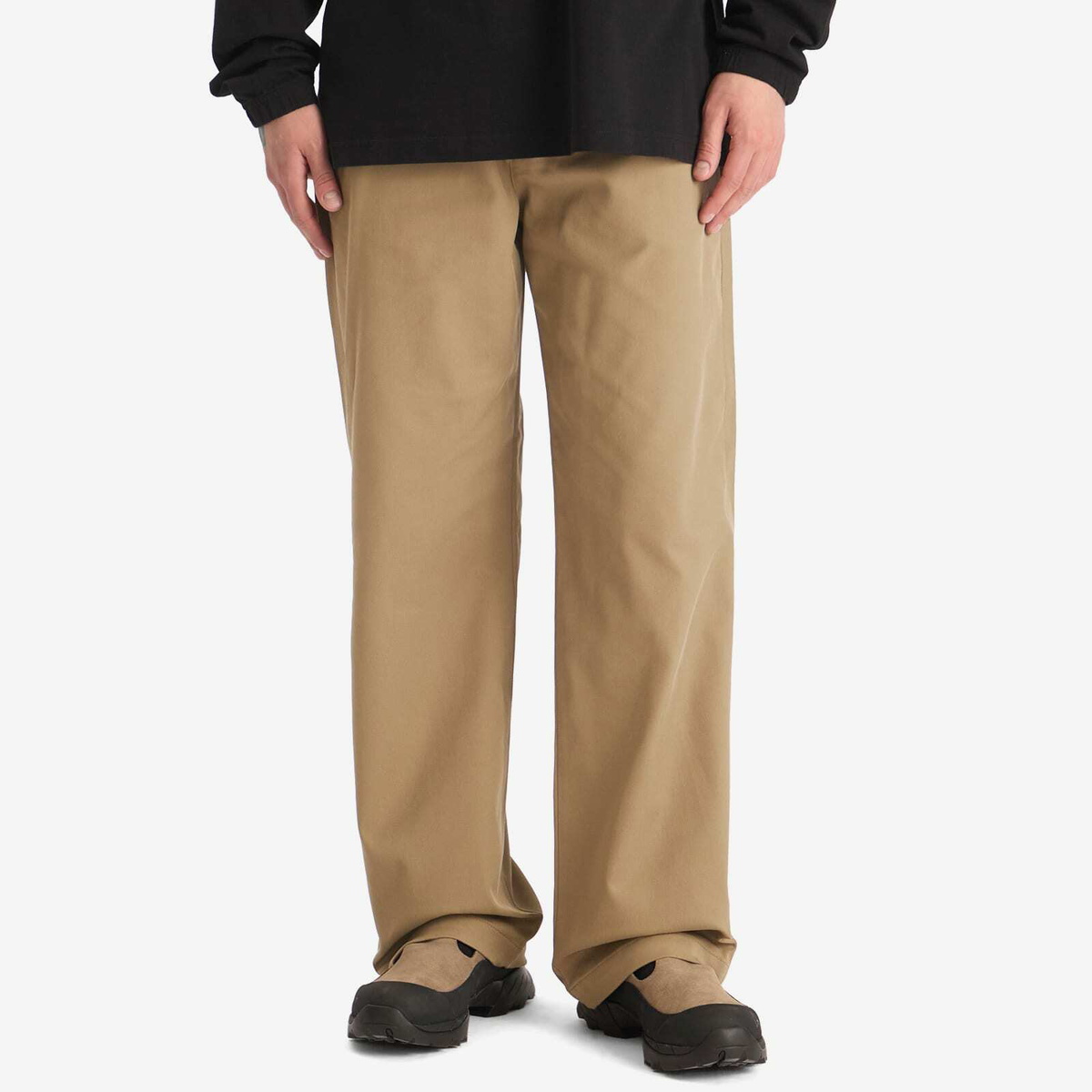 ROA Men's Buckle Chinos in Cognac ROA