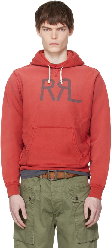 Photo: RRL Red Ranch Logo Hoodie