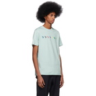 Paul Smith Blue Zebra Sports Stripe T-Shirt