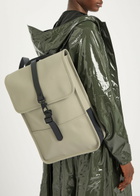 Rains Mini Rubberised Backpack - Sage - One Size