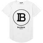 Balmain B Circle Logo Tee