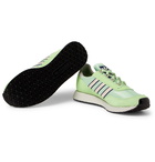 adidas Originals - Glenbuck SPZL Suede and Nylon Sneakers - Men - Green