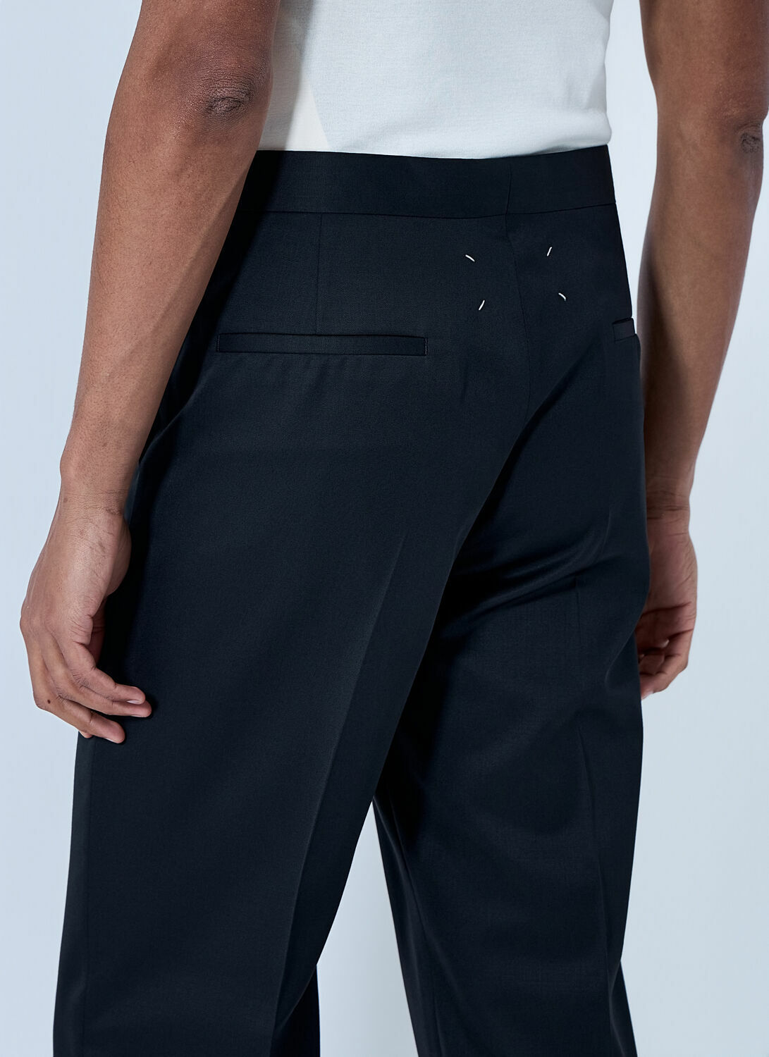 Maison Margiela Wool Tailored Trousers