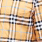 Burberry Men's Caxbridge Short Sleeve Check Shirt in Dusty Orange Check